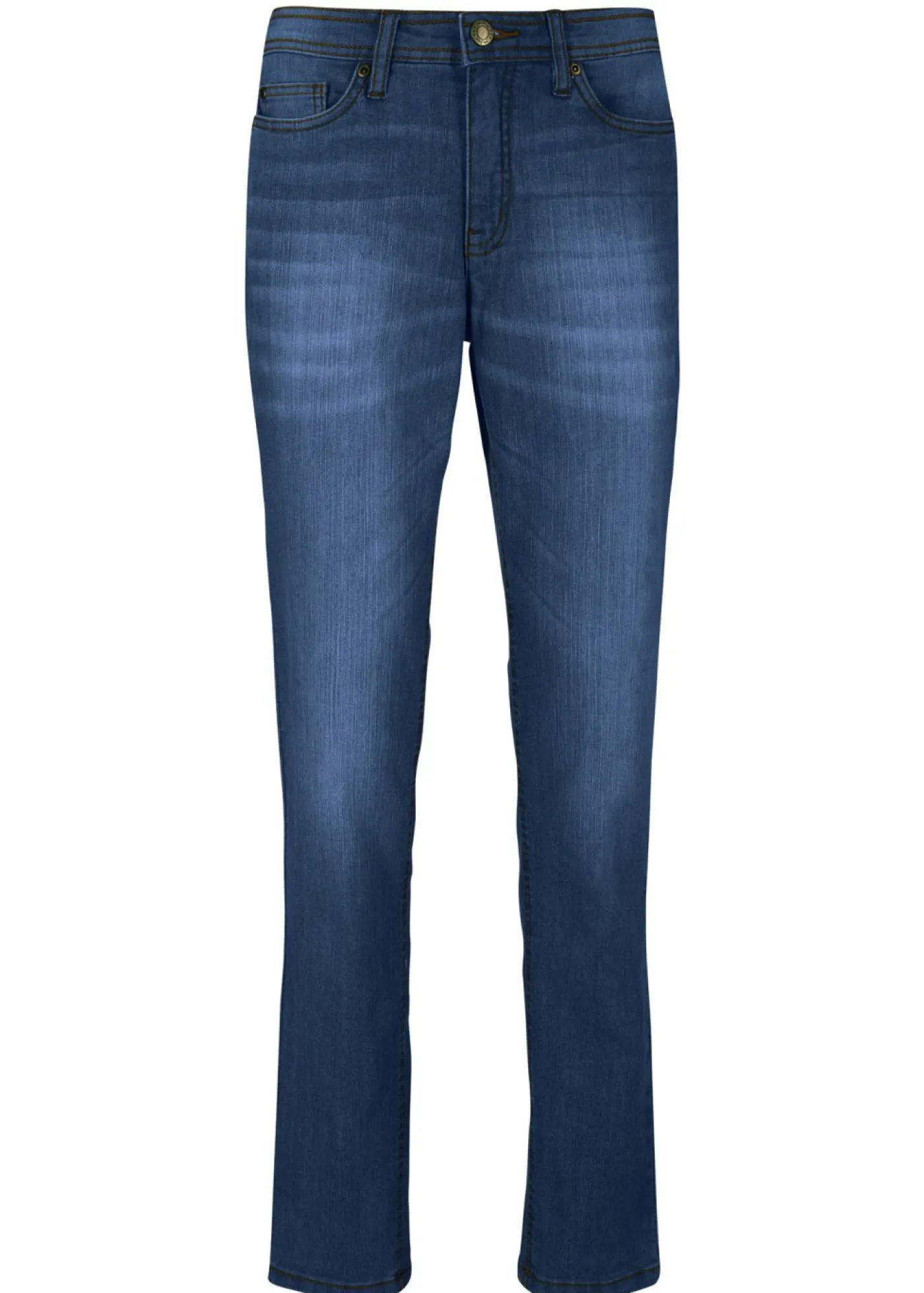 Mujer bonprix bonprix Vaqueros elásticos con corte mom y talle medio