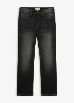 Hombre bonprix bonprix Vaqueros elásticos con corte clásico, cinturilla elástica y diseño bootcut