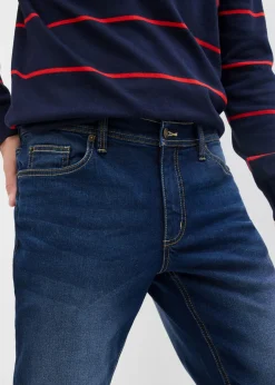 Hombre bonprix bonprix Vaqueros elásticos de corte regular y recto