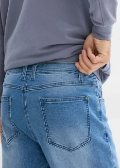 Hombre bonprix bonprix Vaqueros elásticos de corte holgado y recto