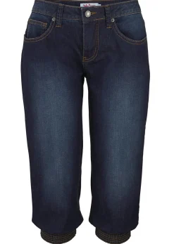 Mujer bonprix bonprix Vaqueros elásticos de corte capri