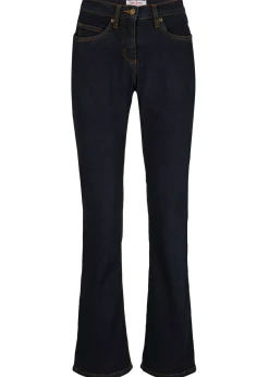 Mujer bonprix bonprix Vaqueros elásticos de talle alto con corte bootcut