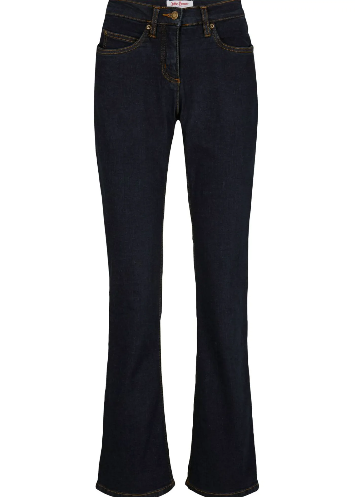 Mujer bonprix bonprix Vaqueros elásticos de talle alto con corte bootcut