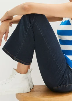 Mujer bonprix bonprix Vaqueros elásticos de talle alto con corte bootcut