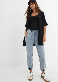 Mujer bonprix bonprix Vaqueros elásticos deportivos de talle medio