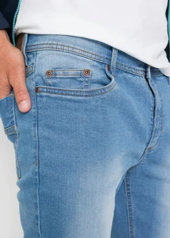 Hombre bonprix bonprix Vaqueros elásticos ligeros regular fit, straight (2 unidades)