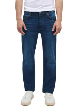 bonprix Mustang Jeans Vaqueros>Vaqueros elásticos Mustang Tramper con corte recto Azul piedra