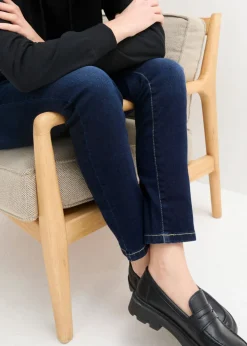 Mujer bonprix bonprix Vaqueros elásticos tipo boyfriend, mid waist