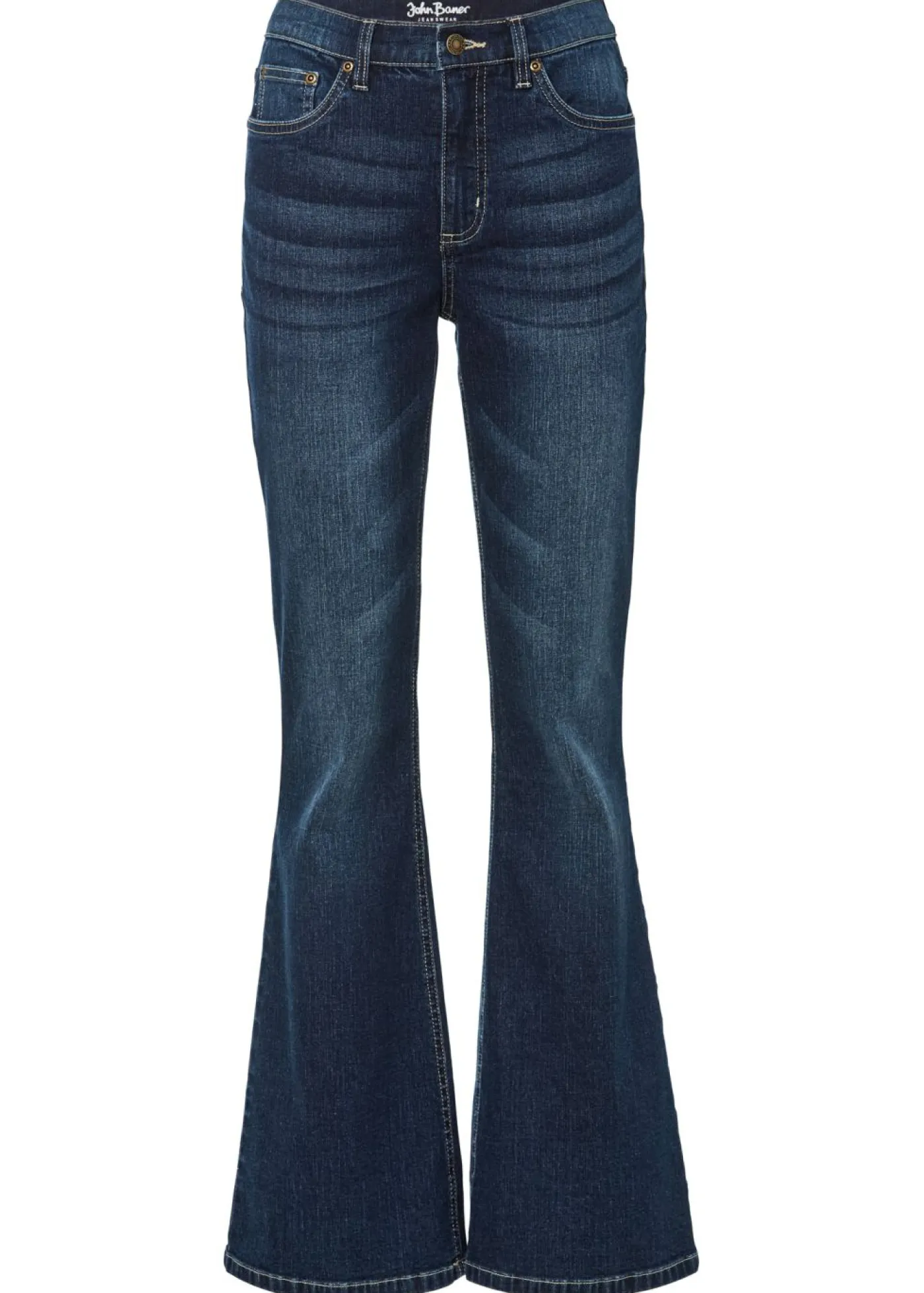 Mujer bonprix bonprix Vaqueros flared high waist