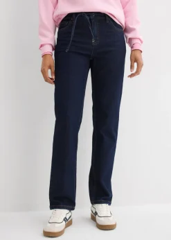 Mujer bonprix bonprix Vaqueros holgados con talle medio y corte recto