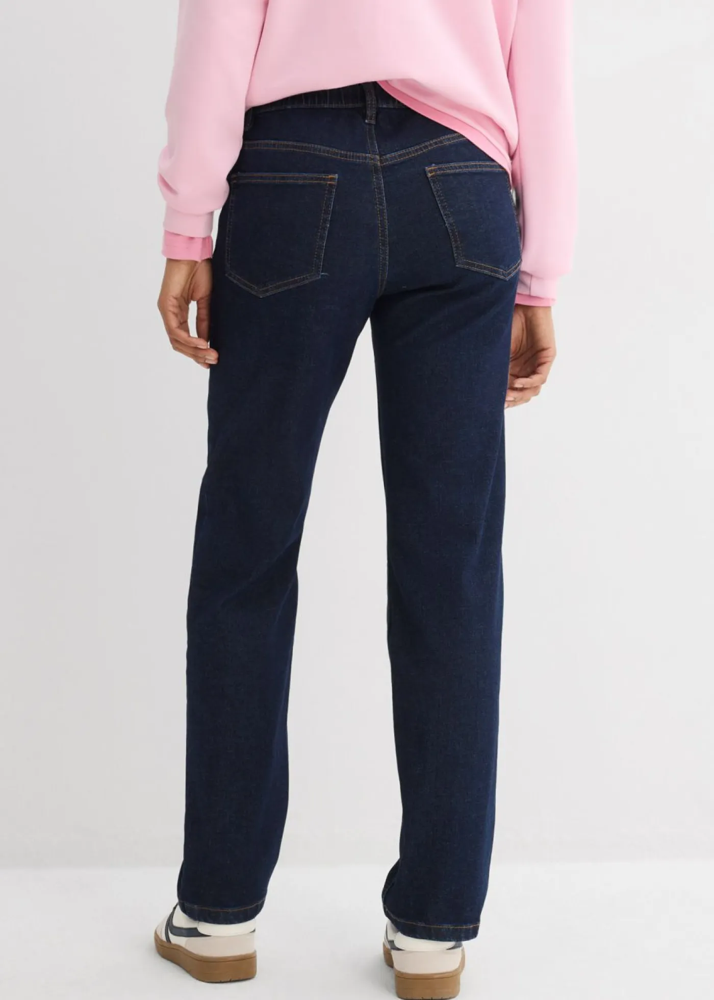 Mujer bonprix bonprix Vaqueros holgados con talle medio y corte recto