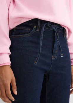 Mujer bonprix bonprix Vaqueros holgados con talle medio y corte recto