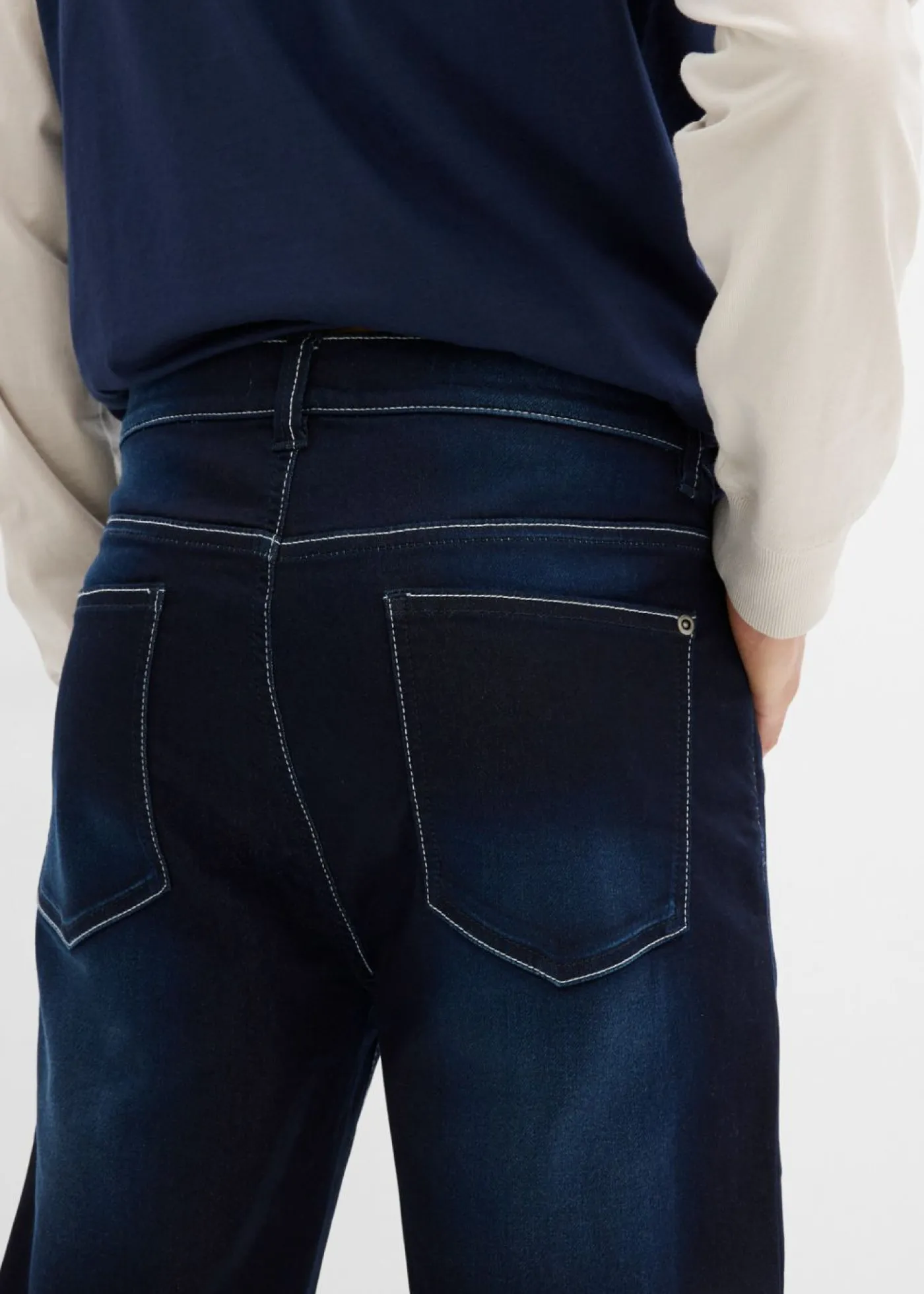 Hombre bonprix bonprix Vaqueros informales con corte clásico y recto