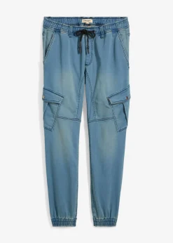 Hombre bonprix bonprix Vaqueros informales con corte regular, forma recta y cinturilla elástica