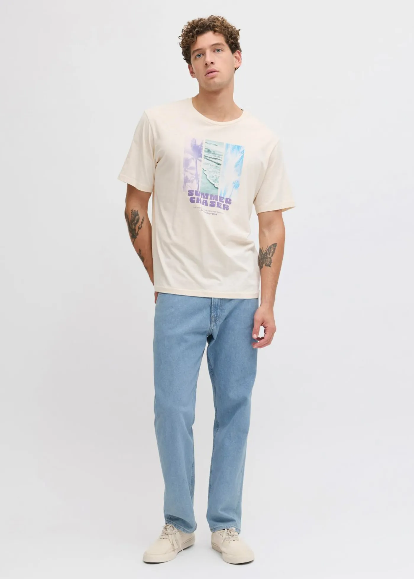 Hombre bonprix J&J Rebel Vaqueros JJ REBEL de algodón puro con corte relajado