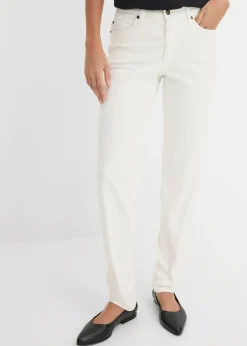 Mujer bonprix bonprix Vaqueros largos con corte mom y talle medio