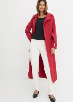 Mujer bonprix bonprix Vaqueros largos con corte mom y talle medio