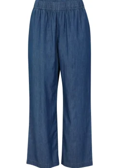 bonprix bonprix Vaqueros>Vaqueros ligeros con cinturilla cómoda y corte holgado Denim