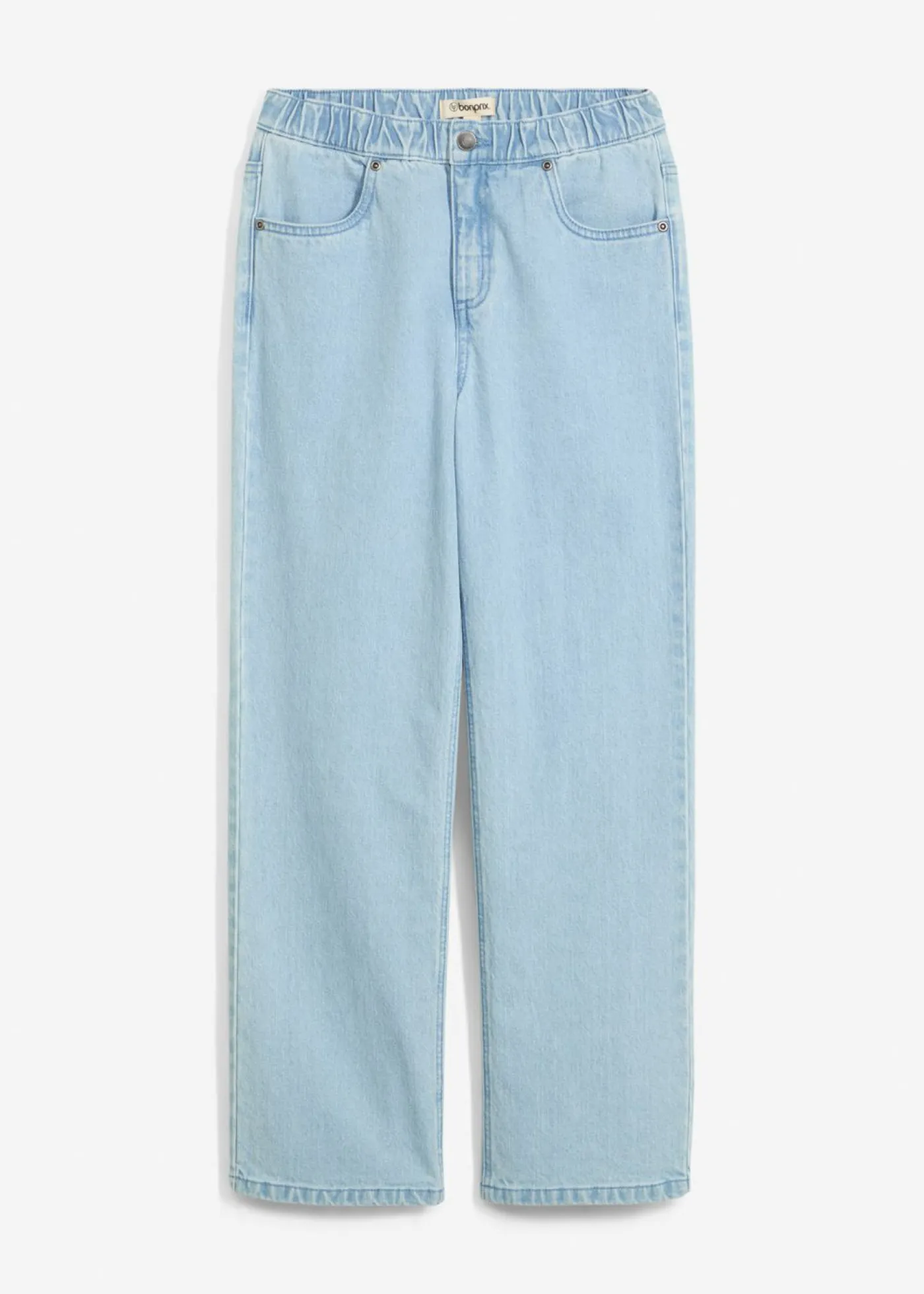 Niños bonprix bonprix Vaqueros loose fit, sin cierre, con cintura cómoda, straight