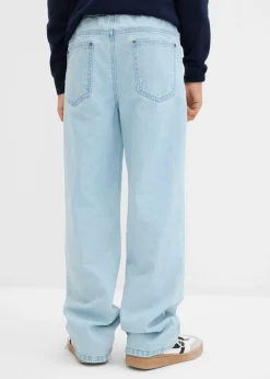 Niños bonprix bonprix Vaqueros loose fit, sin cierre, con cintura cómoda, straight