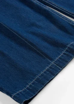 bonprix bonprix Vaqueros>Vaqueros palazzo, super wide, de algodón azul oscuro denim usado