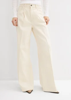 Mujer bonprix bonprix Vaqueros palazzo, super wide, de algodón