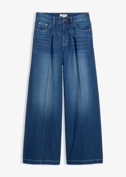 Mujer bonprix bonprix Vaqueros palazzo, super wide, de algodón