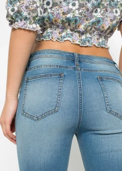 Mujer bonprix bonprix Vaqueros pitillo desgastados