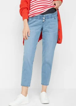 Mujer bonprix bonprix Vaqueros premamá de algodón elástico, pernera estrecha