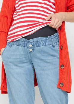 Mujer bonprix bonprix Vaqueros premamá de algodón elástico, pernera estrecha