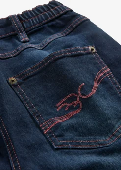 Mujer bonprix bonprix Vaqueros rectos con talle medio y cintura cómoda