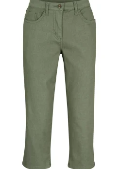 Mujer bonprix bonprix Vaqueros rectos con talle medio y cintura cómoda