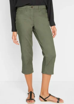 Mujer bonprix bonprix Vaqueros rectos con talle medio y cintura cómoda