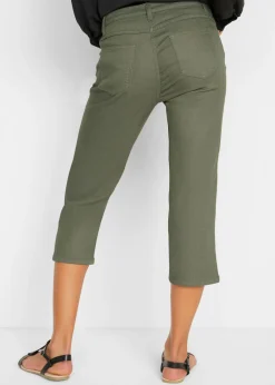 Mujer bonprix bonprix Vaqueros rectos con talle medio y cintura cómoda