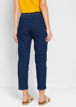 Mujer bonprix bonprix Vaqueros rectos de talle medio con cintura cómoda (2 unidades)