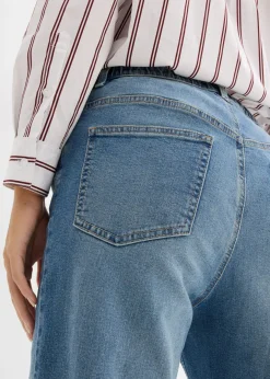 Mujer bonprix bonprix Vaqueros rectos holgados de talle alto