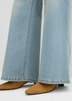 Mujer bonprix bonprix Vaqueros rectos holgados de talle alto