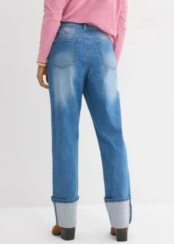 Mujer bonprix bonprix Vaqueros rectos holgados de talle alto