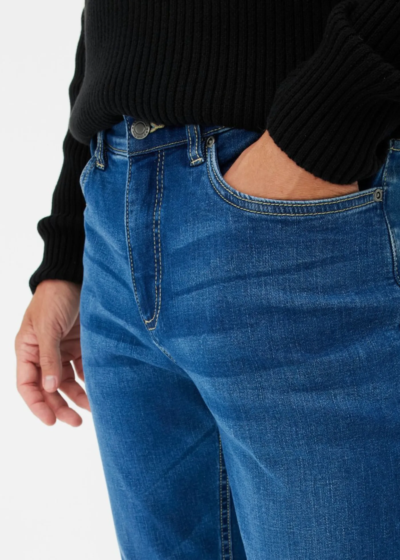 bonprix bonprix Vaqueros>Vaqueros regular fit, tapered Denim