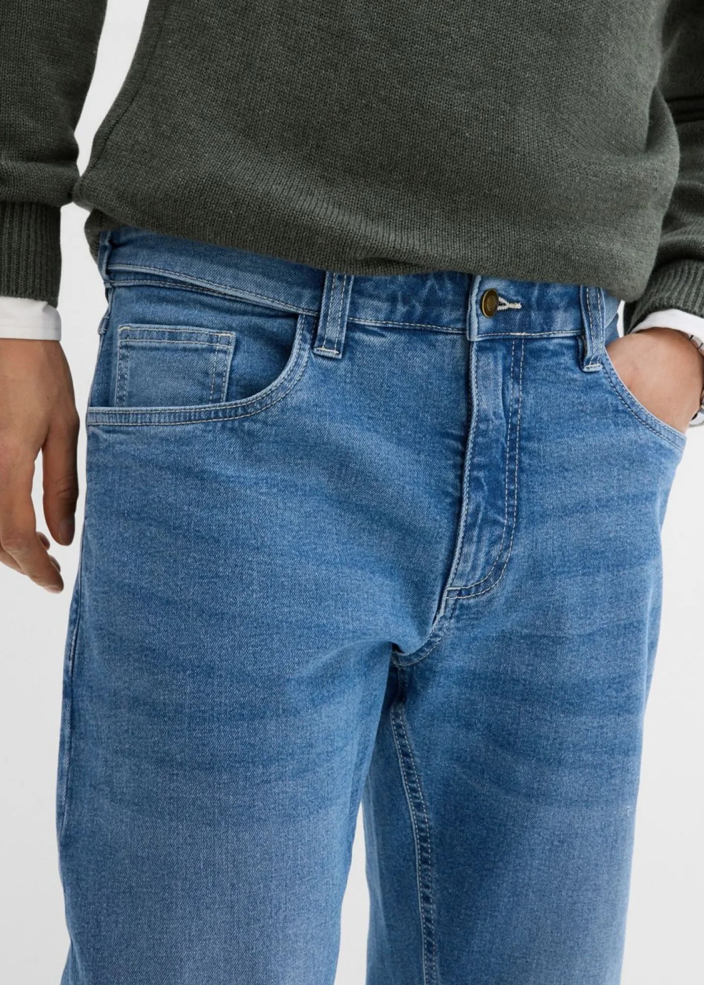 bonprix bonprix Vaqueros>Vaqueros relaxed fit Azul piedra