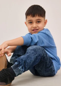 Niños bonprix bonprix Vaqueros sin cierre con corte regular y cinturilla elástica