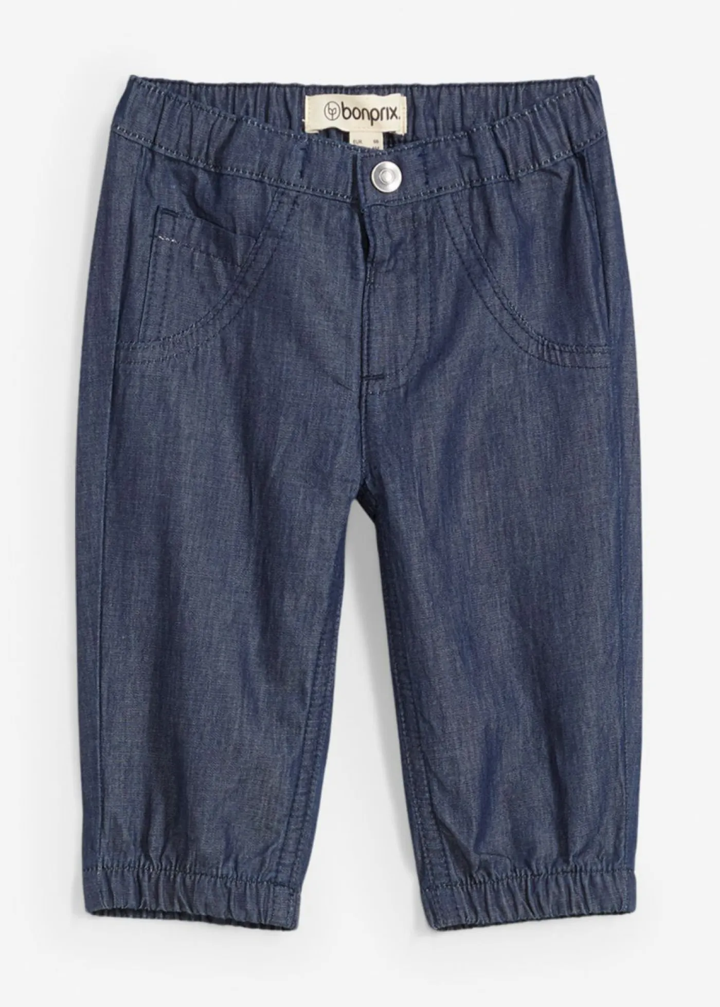 bonprix bonprix Pantalones|Algodón>Vaqueros sin cierre de algodón orgánico puro Denim