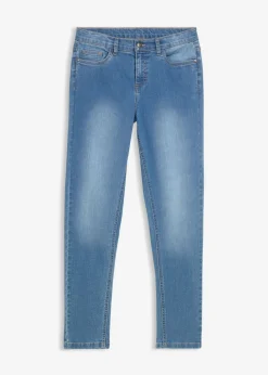 bonprix bonprix Ropa 9 A 16 Años·Jeans>Vaqueros skinny, mid waist Denim claro
