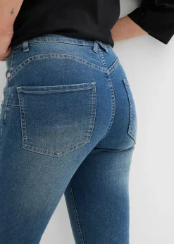 Mujer bonprix bonprix Vaqueros skinny, mid waist, elásticos