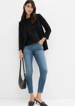 Mujer bonprix bonprix Vaqueros skinny, mid waist, elásticos