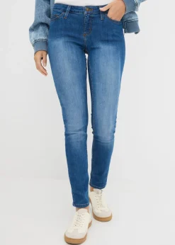 Mujer bonprix bonprix Vaqueros skinny, mid waist, elásticos
