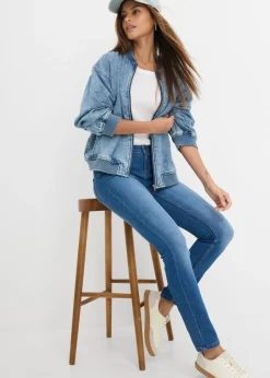 Mujer bonprix bonprix Vaqueros skinny, mid waist, elásticos