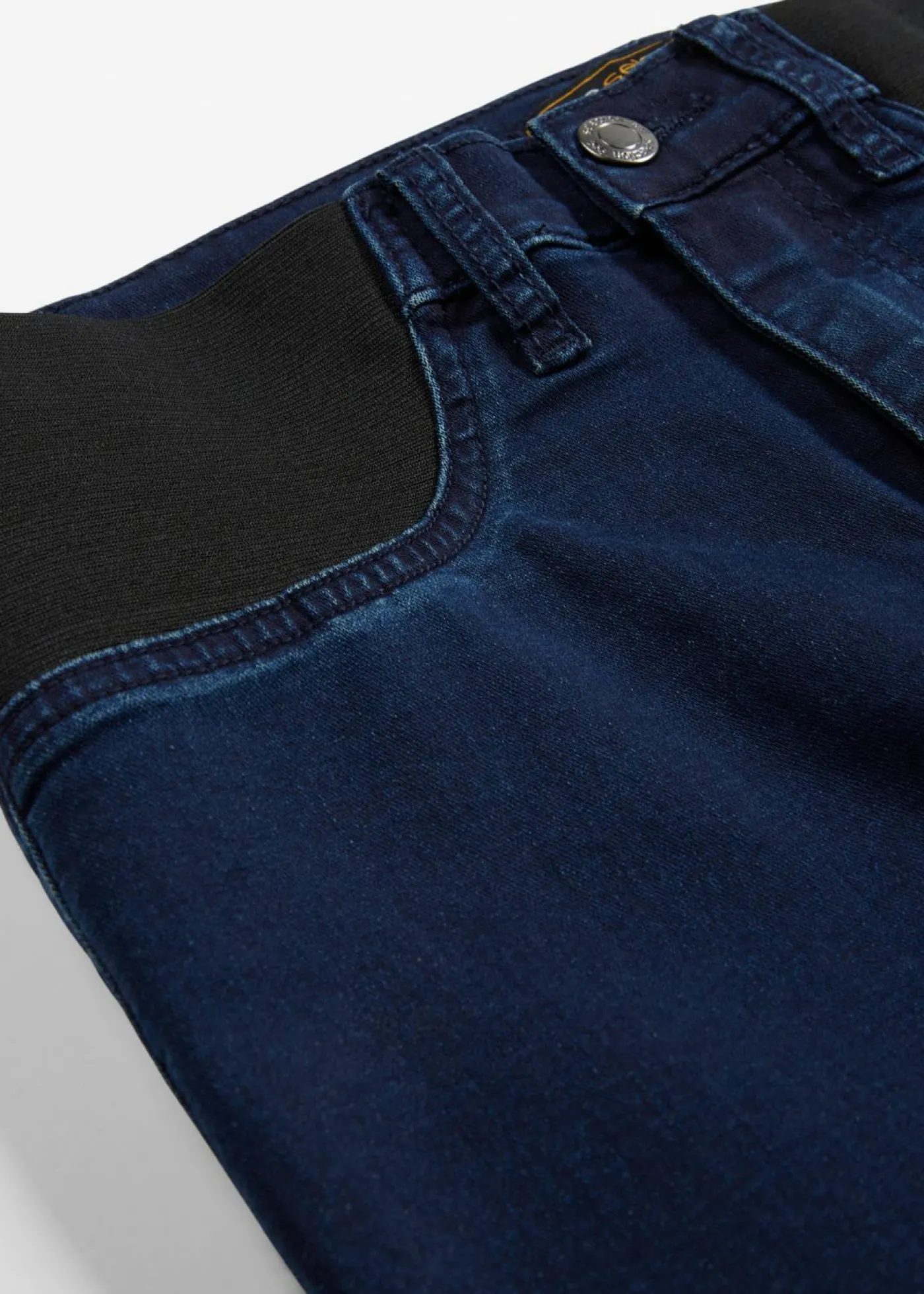 bonprix bonprix Vaqueros|Tallas Pequeñas>Vaqueros skinny, mid waist, elásticos Azul oscuro denim