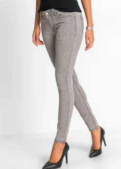 Mujer bonprix bonprix Vaqueros skinny, mid waist, elásticos