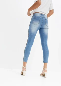 Mujer bonprix bonprix Vaqueros skinny, mid waist, elásticos